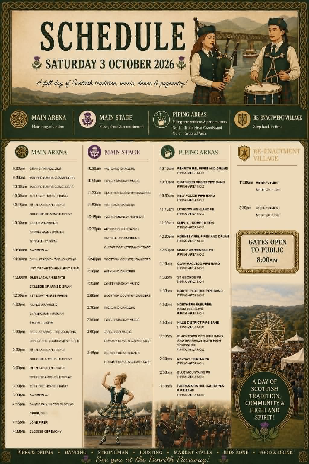 PENRITH HIGHLAND GATHERING